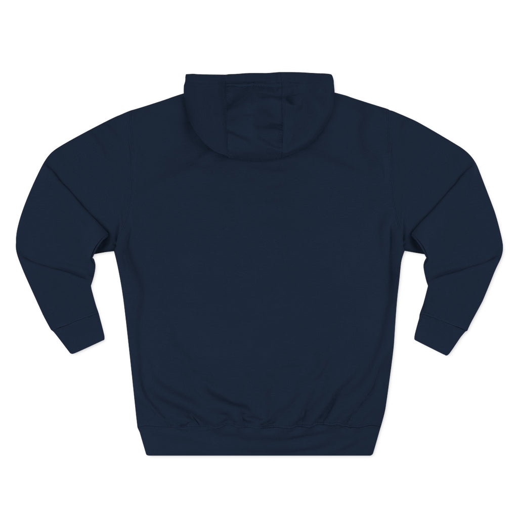 City Skyline Hoodie — Colorful New York Nightscape Fleece Pullover