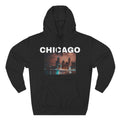 City Skyline Hoodie — Moody Nighttime Urban Photo Print