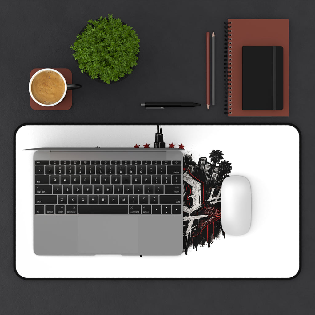 Street City Desk Mat — ATD Street Graffiti Skyline Gaming Mouse Pad